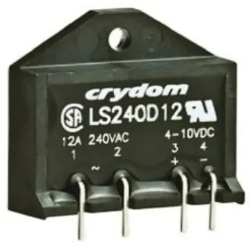 Sensata Crydom Solid State Relay, 12 A Load, PCB Mount, 280 V rms Load, 10 V dc Control - LS240D12 product image