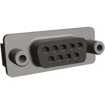 TE Connectivity Amplimite HD-20 9 Way Through Hole D-sub Connector Socket, with 4-40 UNC, Female Screw Lock - 1-5747150-4 product image