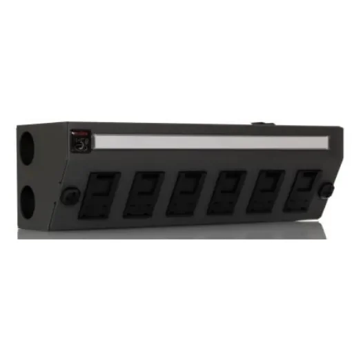 Molex Premise Networks Cat5e 6 Way RJ45 Consolidation Box,With FTP Shield Type - CPT-00026 product image