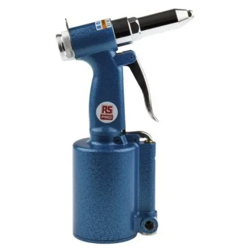 RS PRO 1/4in Air Rivet Gun, 3/16 in Maximum Rivet Size (APT690) - 7398427 product image