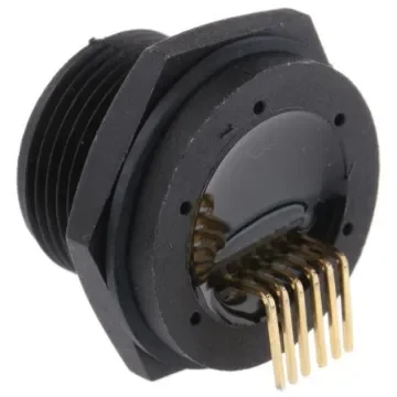 Amphenol Socapex Right Angle, Through Hole, Socket- Single Port Type Mini B 2.0 USB Connector - USBMINIBF7PCB90 product image