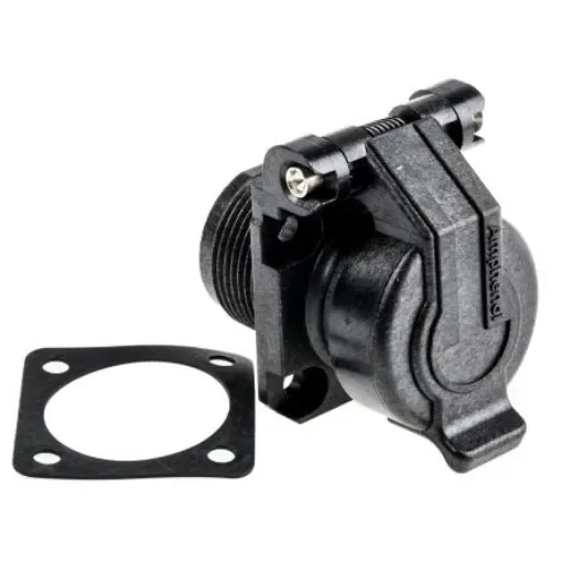 Amphenol Socapex Straight, Panel Mount, Socket- Single Port Type A 2.0 IP54 USB Connector - USBAPSCC21 product image