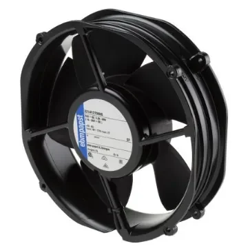 ebm-papst 2200 FTD Series Axial Fan, 24 V dc, DC Operation, 940m³/h, 48W, IP20, 200 x 50.8mm - 2214F/2TDHHO product image