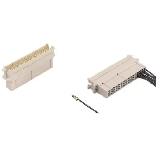 HARTING 09 06 48 Way 5.08mm Pitch, Type F Class C1, 3 Row, Straight DIN 41612 Connector, Plug - 09060482906 product image