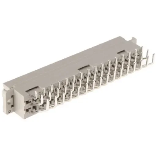 HARTING 09 06 48 Way 5.08mm Pitch, Type F Class C2, 3 Row, Right Angle DIN 41612 Connector, Socket - 09062486836 product image