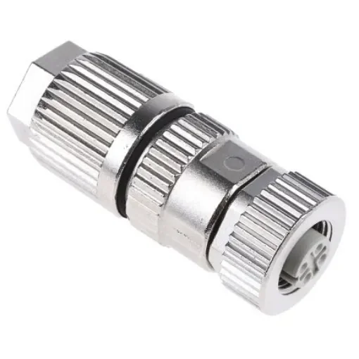 HARTING Circular Connector, 4 Contacts, Cable Mount, M12 Connector, Socket, Female, IP67 - 21032812405 product image