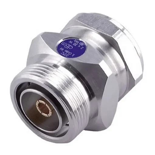 Huber+Suhner Straight 50O RF Adapter 7/16 Plug to 7/16 Socket 7.5GHz - 33_716-50-0-2/133_WE product image