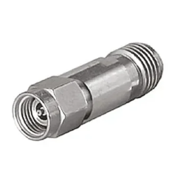 Huber+Suhner Straight 50O RF Adapter PC3.5 Plug to PC3.5 Socket 33GHz - 33_PC35-50-0-2/199_NE product image