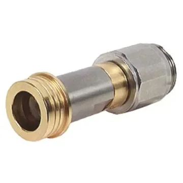 Huber+Suhner Straight 50O RF Adapter PC 7 Plug to QN Plug 11GHz - 32_PC7-QN-50-1/1-_NE product image