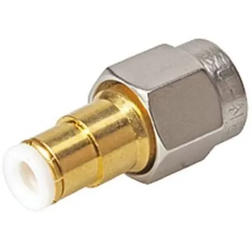 Huber+Suhner Straight 50O RF Adapter MBX Plug to SMA Plug 6GHz - 32_MBX-SMA-50-1/11-_NE product image