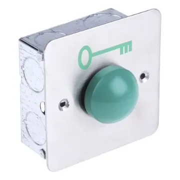 RS PRO Stainless Steel Domed Push Button - 7418271 product image