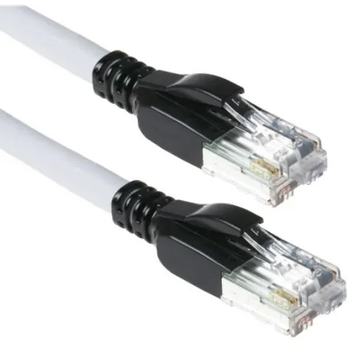 Bel-Stewart, 2m Cat7, Grey ARJ45 to Male ARJ45 Male, STP Shielded, Terminated - CA77-002M0-2 product image