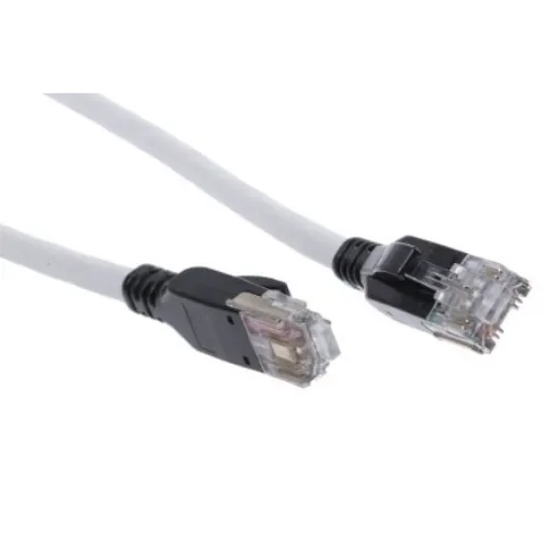 Bel-Stewart, 5m Cat7, Grey ARJ45 to Male ARJ45 Male, STP Shielded, Terminated - CA77-005M0-8 product image