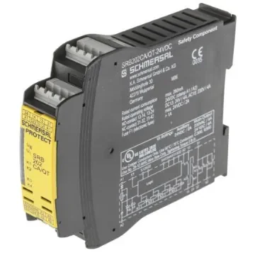 Schmersal PROTECT SRB SRB 202CA Emergency Stop Safety Relay, 24V dc, Dual-Channel, 2 Safety Contacts - SRB202CA/QT 24VDC product image