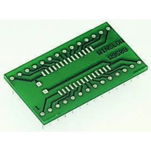 Winslow Straight Through Hole Mount 1.27 mm, 2.54 mm Pitch IC Socket Adapter, 44 Pin Female SOP to 44 Pin Male DIP - W9521RC product image