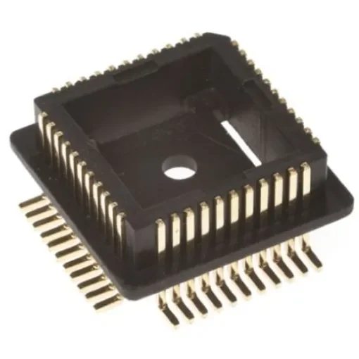 Winslow Right Angle SMT Mount 1.27mm Pitch IC Socket Adapter, 32 Pin Male PLCC to 32 Pin Male PLCC - W9324-ZC158 product image