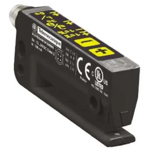 Telemecanique Sensors Through Beam Photoelectric Sensor, Fork Sensor, 3 mm Detection Range - XUVE04M3PSNM8 product image