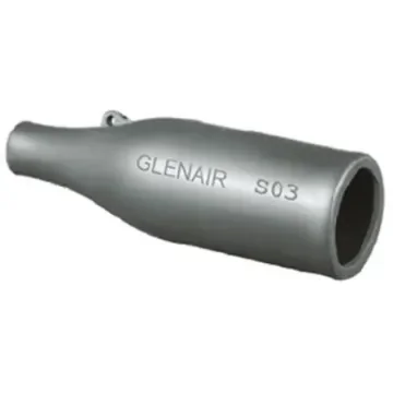 Glenair Straight Black, Elastomer Adhesive Lined - 770-001S106R product image