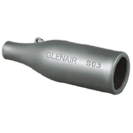 Glenair Straight Black, Elastomer Adhesive Lined - 770-001S106R product image