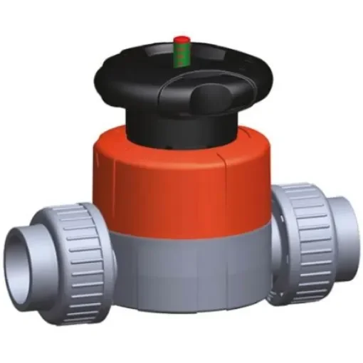 Georg Fischer ABS 10bar Diaphragm Valve, 29.514.510 1/2 product image