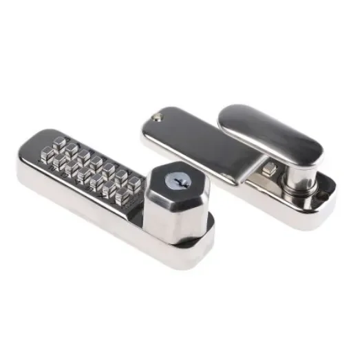 Stainless Steel Mechanical Brushed Code Lock - CL255 KEY SS product image