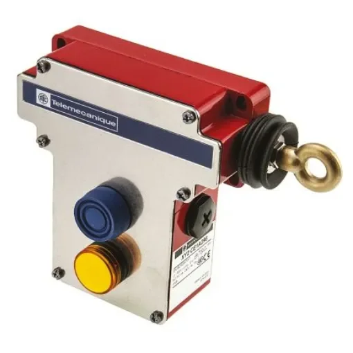 Telemecanique Sensors XY2-CE Rope Pull Switch, 50m, 2NO/2NC, Right Side - XY2CE1A296 product image