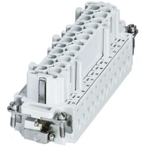 Phoenix Contact Heavy Duty Power Connector Insert, 16A, Female, HEAVYCON B24 Series, 24 Contacts - 1648306 product image