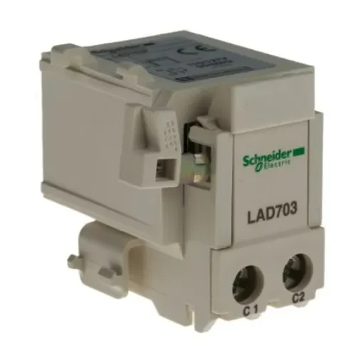 Schneider Electric 110V ac/dc Remote Tripping Device Circuit Trip for use with LR3D Series, LRD Series - LAD703F product image