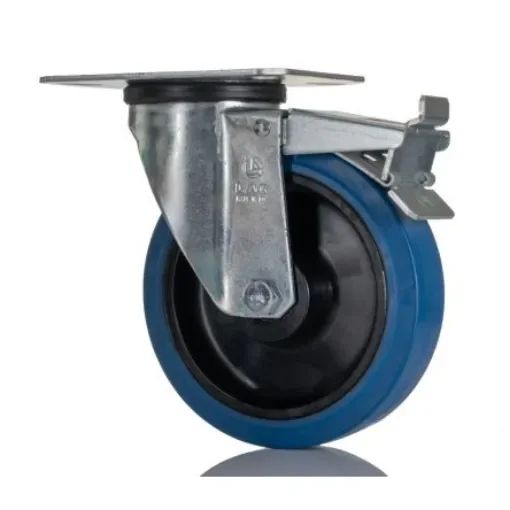 LAG Braked Swivel Castor Wheel, 200kg Capacity, 150mm Wheel - 32067B FR product image