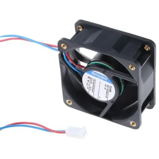 ebm-papst 600 N Series Axial Fan, 24 V dc, DC Operation, 41m³/h, 2.1W, 60 x 60 x 25mm - 614NGN-RS0 product image