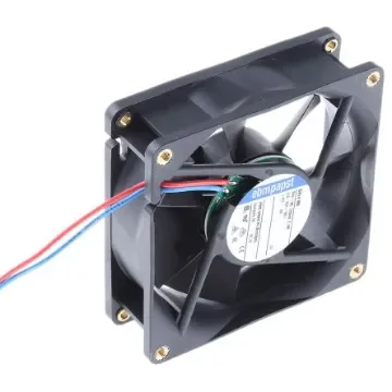 ebm-papst 8400 N Series Axial Fan, 24 V dc, DC Operation, 79m³/h, 2.4W, 80 x 80 x 25mm - 8414NH-RS0 product image