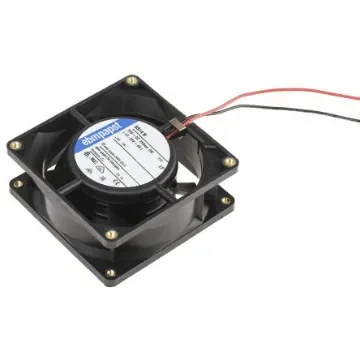ebm-papst 8300 Series Axial Fan, 24 V dc, DC Operation, 80m³/h, 6W, 80 x 80 x 32mm - 8314H-RS0 product image