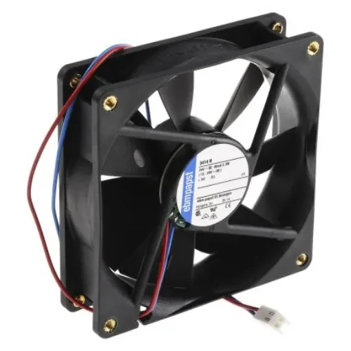 ebm-papst 3400 N Series Axial Fan, 24 V dc, DC Operation, 84m³/h, 2.3W, 92 x 92 x 25mm - 3414N-RS0 product image