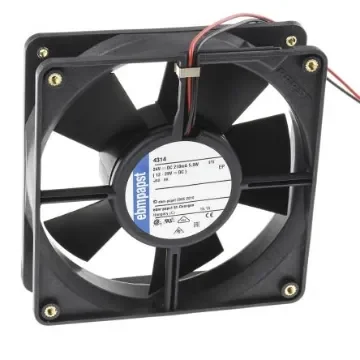 ebm-papst 4300 Series Axial Fan, 24 V dc, DC Operation, 170m³/h, 5W, 119 x 119 x 32mm - 4314-RS0 product image