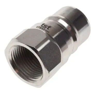 RS PRO Steel Male Hydraulic Quick Connect Coupling, BSP 1 Male - 7454713 product image
