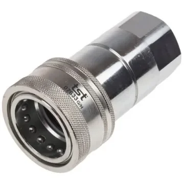 RS PRO Steel Female Hydraulic Quick Connect Coupling, BSP 1 Female - 7454729 product image