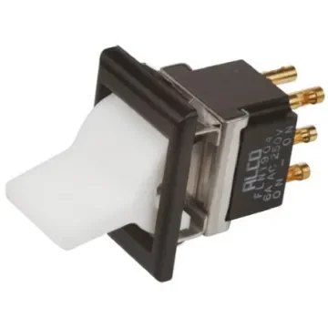 TE Connectivity DPDT, On-On Rocker Switch Panel Mount - 2-6437630-6 product image