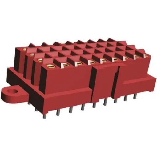 TE Connectivity Metrimate Series Straight Through Hole PCB Header, 36 Contact(s), 5.0mm Pitch, 9 Row(s), Shrouded - 1-207534-0 product image