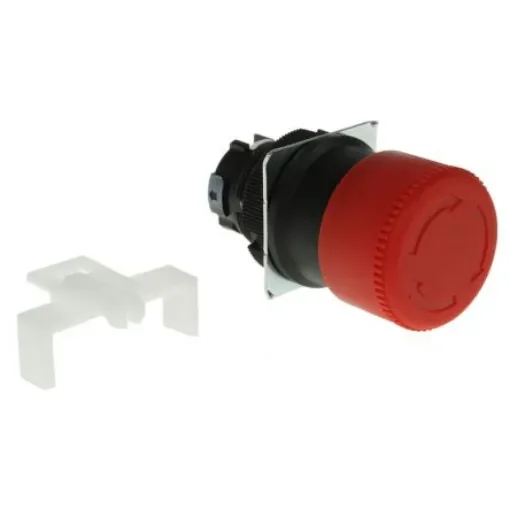 Omron A22E Series, Twist Release, Emergency Stop Push Button Head - A22E-S product image
