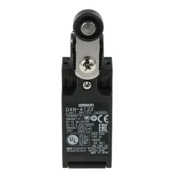 Omron D4N Series Roller Lever Interlock Switch, NO/NC, IP67, DPST - D4N-4122 product image