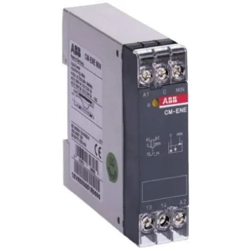 ABB Liquid Level Relay - DIN Rail, Screw Mount, Snap-On, 24 V ac - 1SVR550855R9500  CM-ENE MIN product image