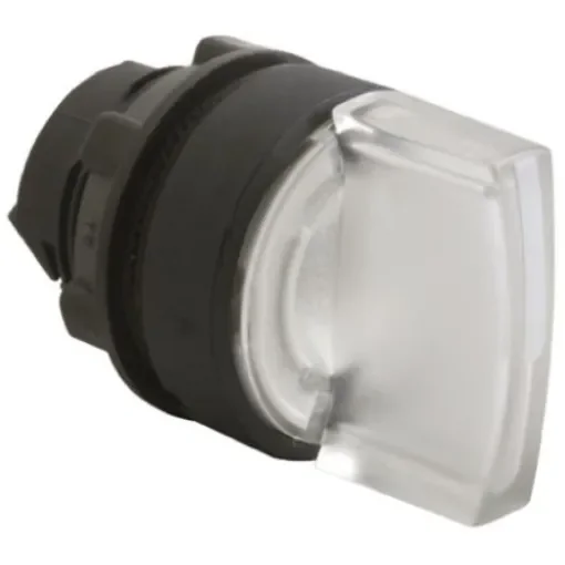 Schneider Electric Harmony XB5 Series 3 Position Selector Switch Head, 22mm Cutout, White Handle - ZB5AK1313 product image
