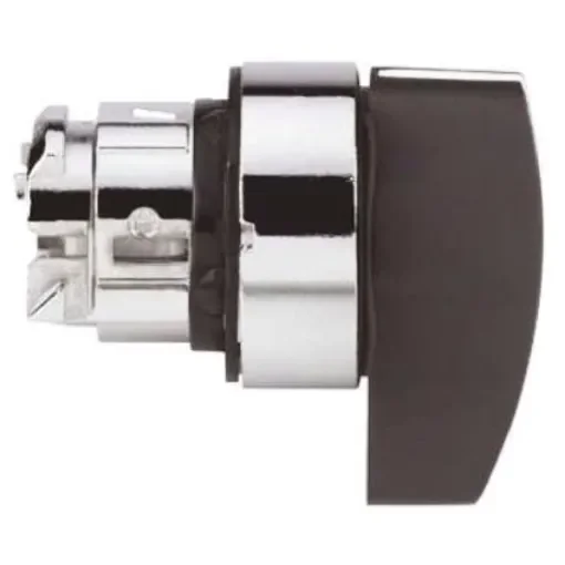 Schneider Electric Harmony XB4 Series 3 Position Selector Switch Head, 22mm Cutout, Black Handle - ZB4BJ393 product image
