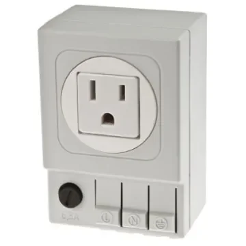 STEGO SD035 Light Grey 1 Gang Plug Socket, 6.3A, NEMA 5-15R, Indoor Use - 03504.0-00 product image
