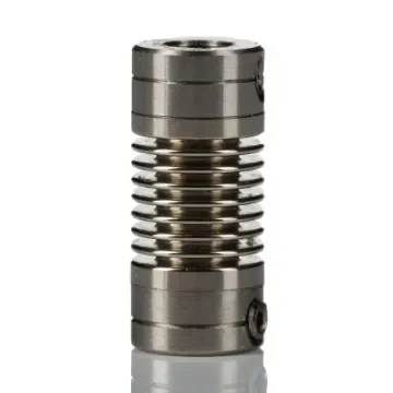Huco Bellows Coupling, 6.4mm Outside Diameter, 3mm Bore, 14mm Length Coupler - 321.07.1414 product image