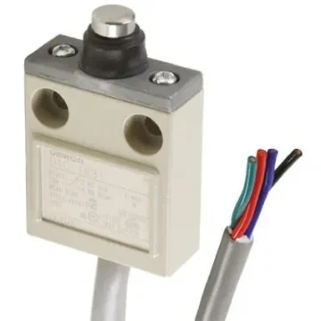 Omron Roller Lever Limit Switch, NO/NC, IP67, SPDT, Metal Housing, 250V ac Max, ac 5A Max - D4C-1220 product image