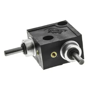 Huco L Gearbox, 1:1 Gear Ratio, 0.11 Nm Maximum Torque, 1000rpm Maximum Speed - 332.31.3 product image