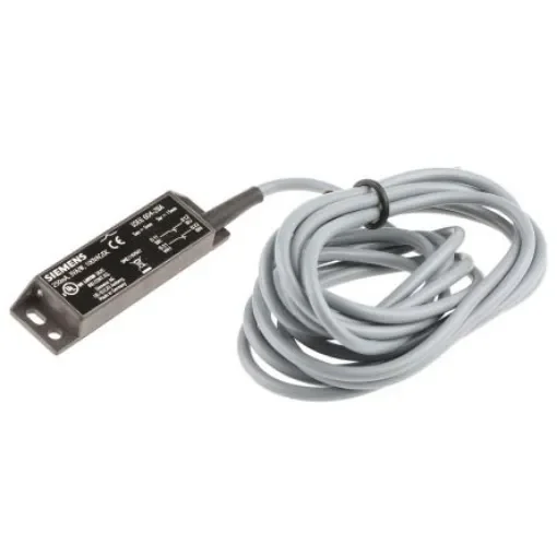 Siemens 3SE6 Series Magnetic Non-Contact Safety Switch, Plastic Housing, 4, 3m Cable - 3SE6604-2BA product image