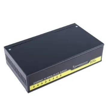 Brainboxes Serial Device Server, 1 Ethernet Port, 8 Serial Port, RS232 Interface, 1Mbit/s Baud Rate - ES-279 product image