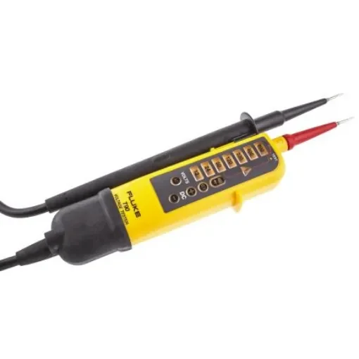 Fluke T90, Digital Voltage tester, 690V ac/dc, Continuity Check, Battery Powered, CAT II 690V - FLUKE T90 product image